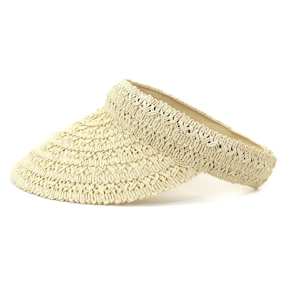 Straw Beach Cap